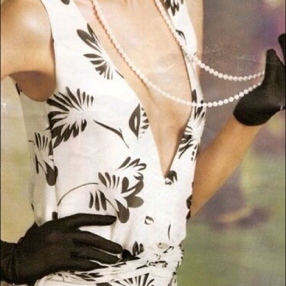 Ralph Lauren Collection ~ Black Cashmere Lined Lamb Suede Fringe Trimmed Gloves - Picture 13 of 16